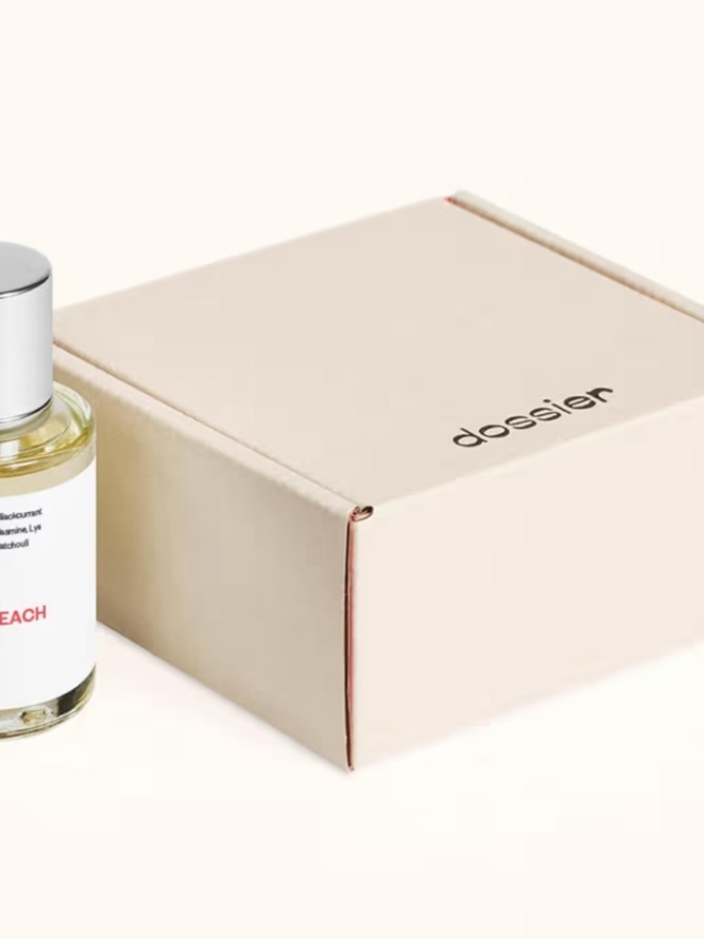 Dossier Women's Fragrance Oil - Cream Bottle